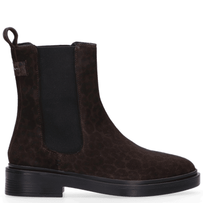 Fallon Chelsea Boots Leopard