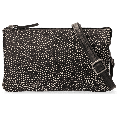 Clutch Pixel Zwart