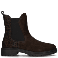 Dark Brown - Leopard