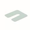 Uitvulplaatje 1mm wit 480 stuks/doos