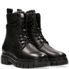Tyler Lace-up boots Pixel Black