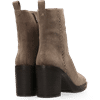 Steffi Heel ankle boots Taupe