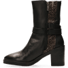 Veda Heel ankle boots Black