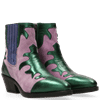 Tessy Western boots Purple