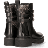 Star Ankle boots Black