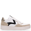 White - Beige - Black