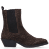 Leopard Glitter Dark Brown