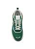 Retro Chunky Sneaker – Forest Green / Blue / Orange