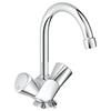 Grohe Costa-S wastafelkraan - met kettingwaste chroom
