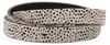 Gürtel Pixel Weiss