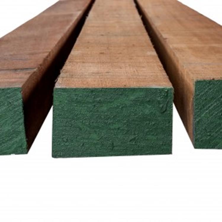 Meranti hardhout ruw 75x125 mm                            