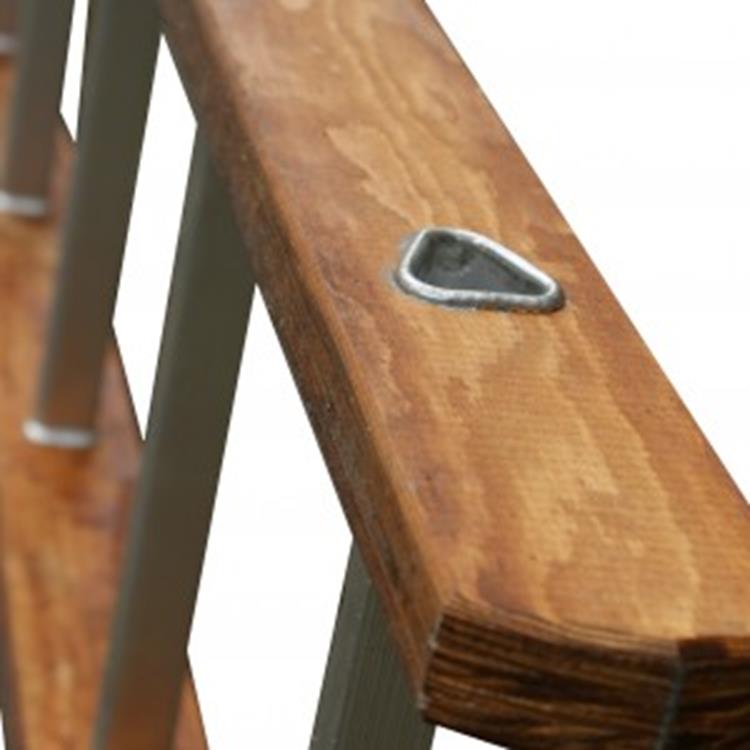 Bouwladder Aluminium sporten - 435 cm