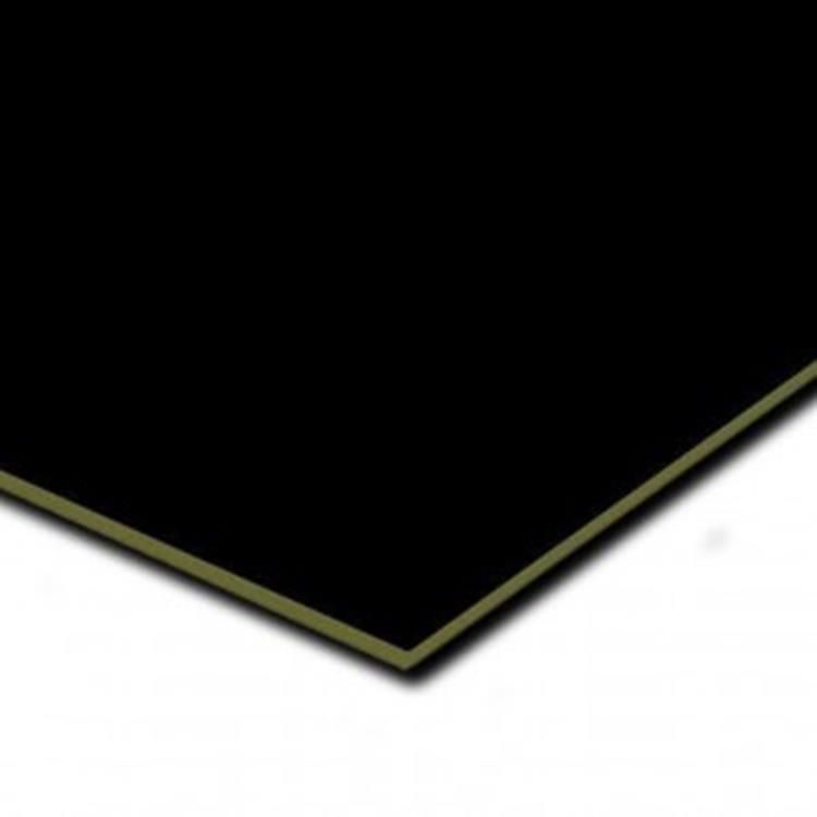 HPL gevelplaat 6 mm, 305x130 cm RAL9005 - 10 jaar garantie
