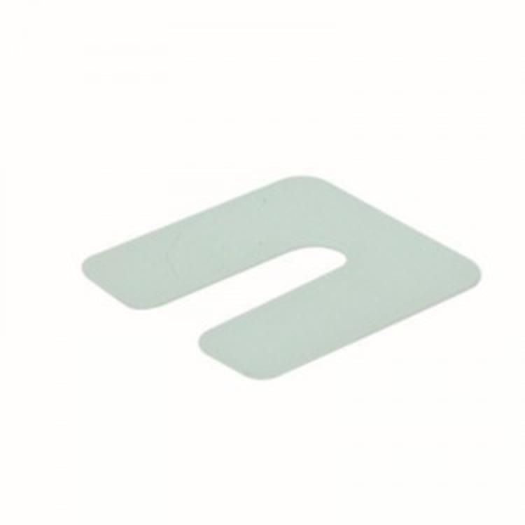 Uitvulplaatje 1mm wit 480 stuks/doos