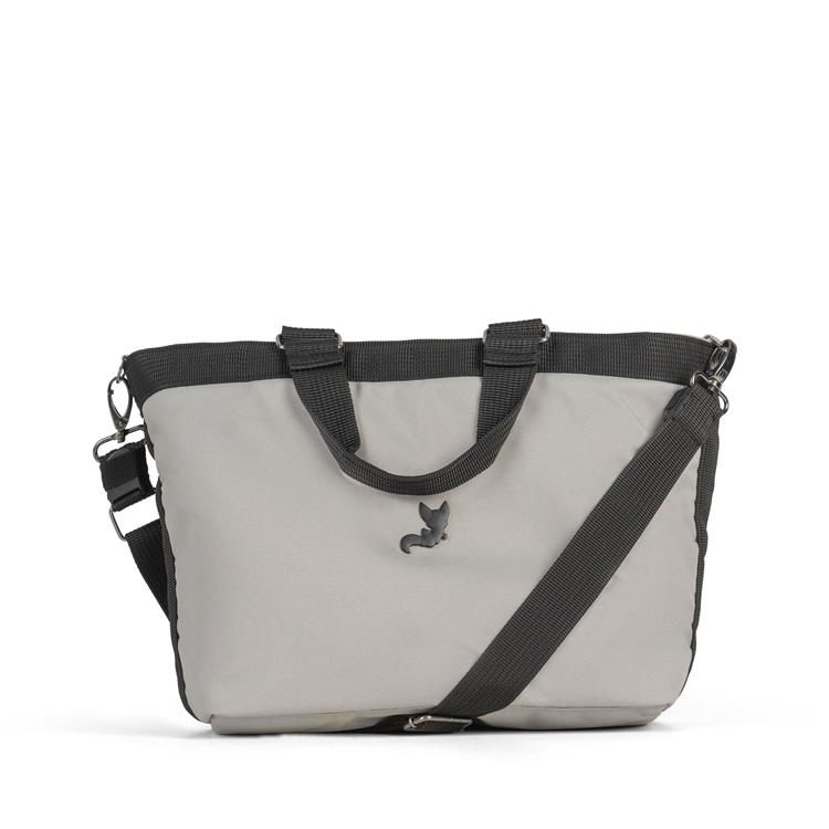 Bolso Cambiador Dual Bag Satin Grey