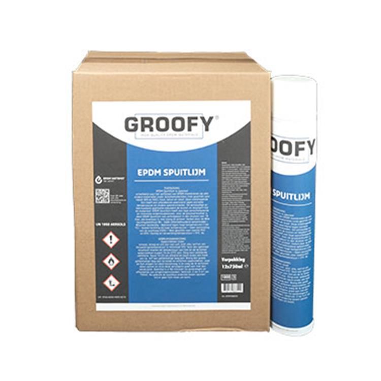 Groofy EPDM spuitlijm - 750 ml