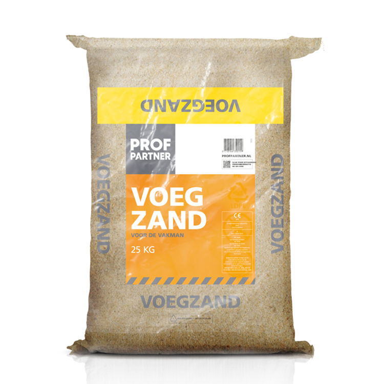 Voegzand grijs - zak á 25 kg