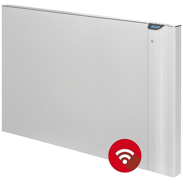 Kaal Groot Samengesteld DRL E-Comfort KLIMA elektrische radiator | 504x1010mm 1500W | Wit